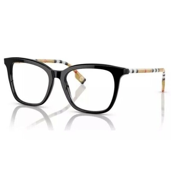 NEW Burberry Eyeglasses Frames Black Designer Glasses Authentic - Picture 1 of 13